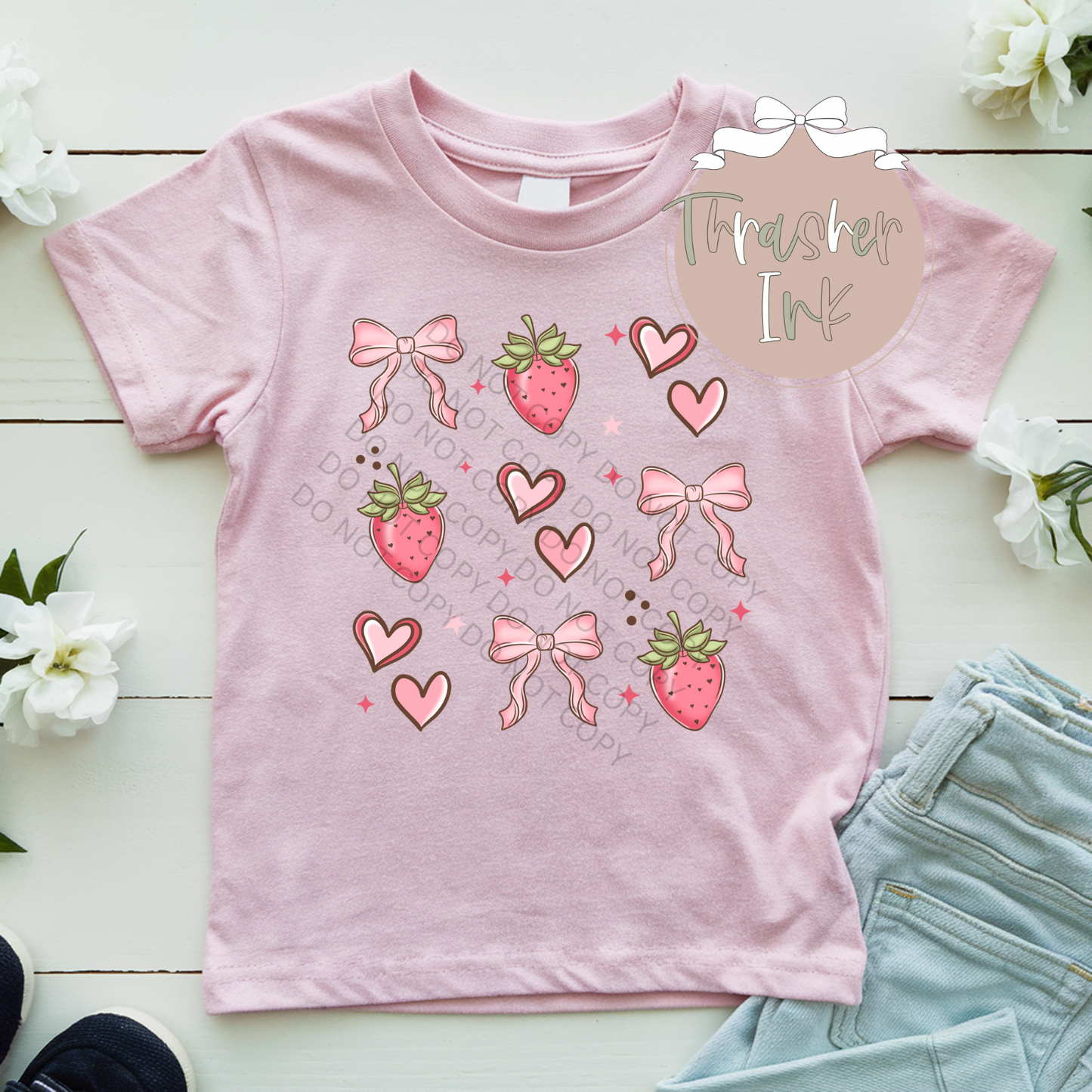 Strawberry & bows
