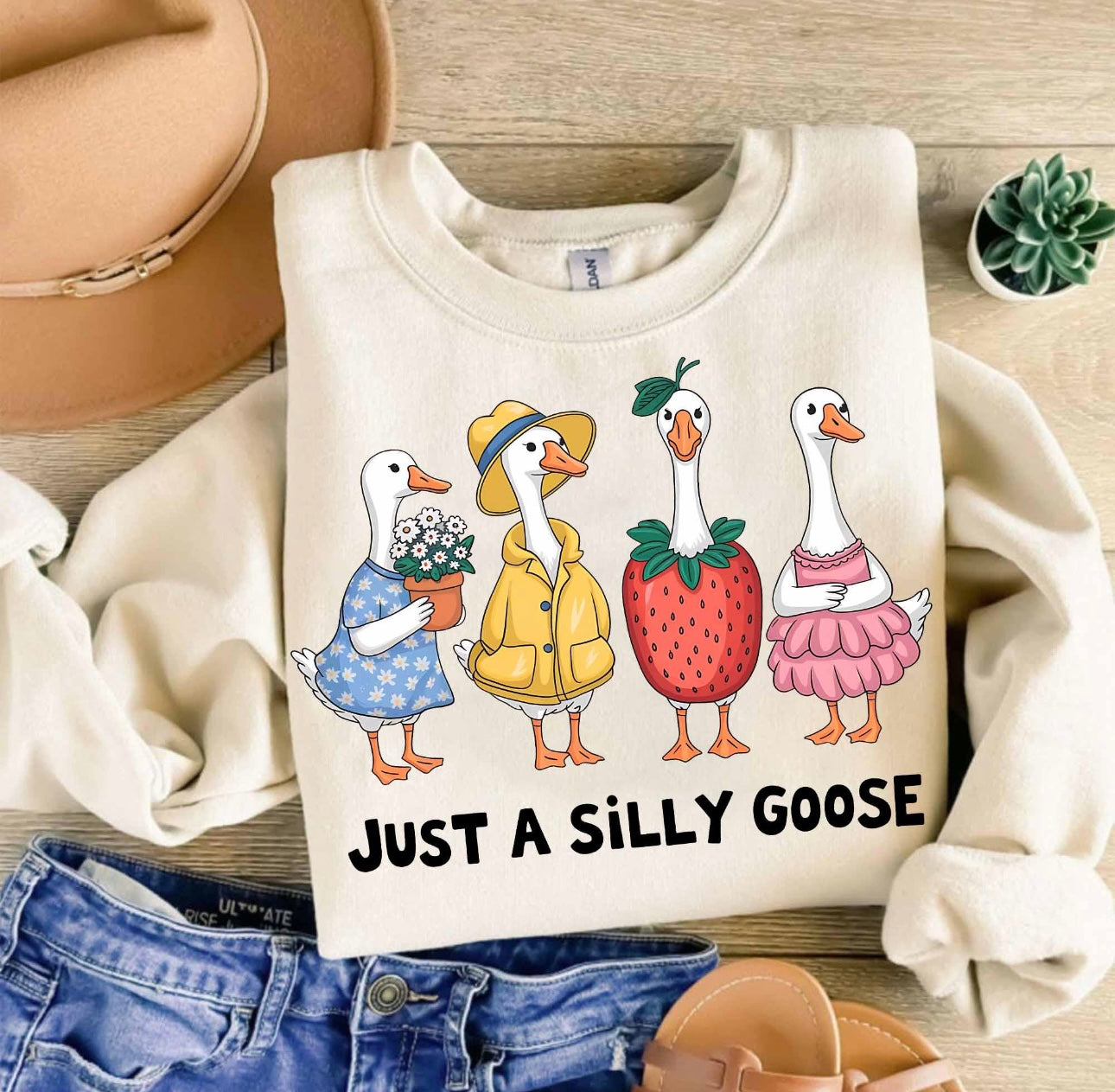 Just a silly goose