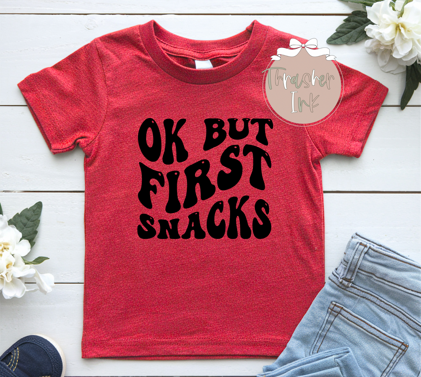 Ok but first snacks