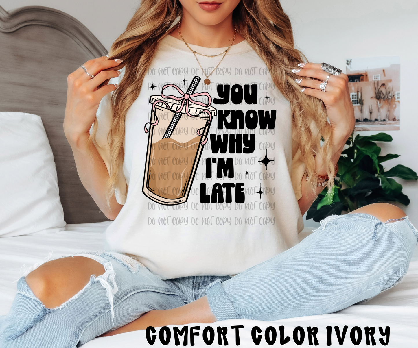 You know why I’m late