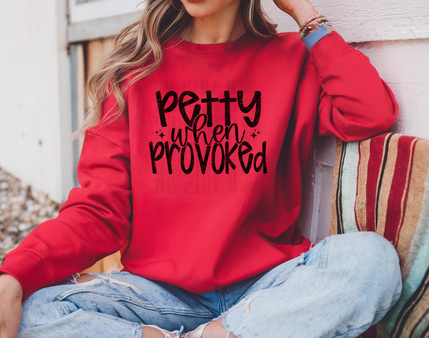 Petty when provoked