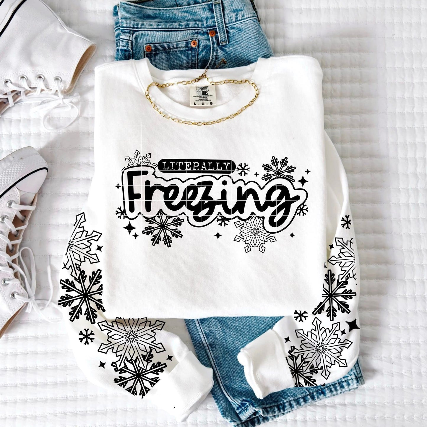 Literally freezing (WITH SLEEVE)
