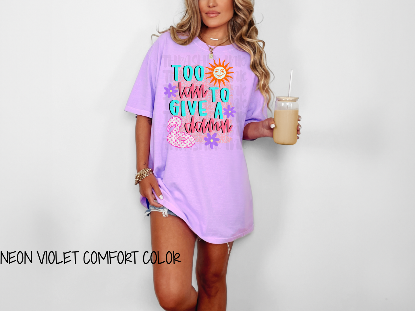 Too tan to give a damn