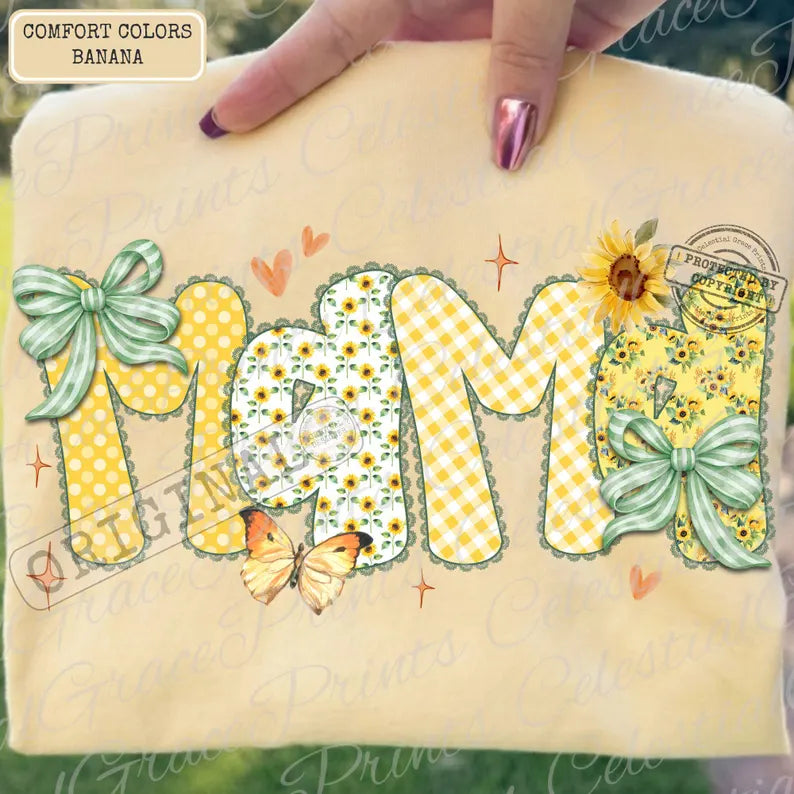 Mama (comfort color mock)