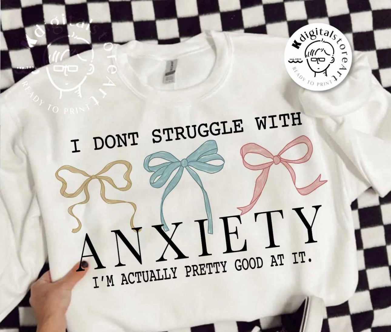 I don’t struggle with anxiety