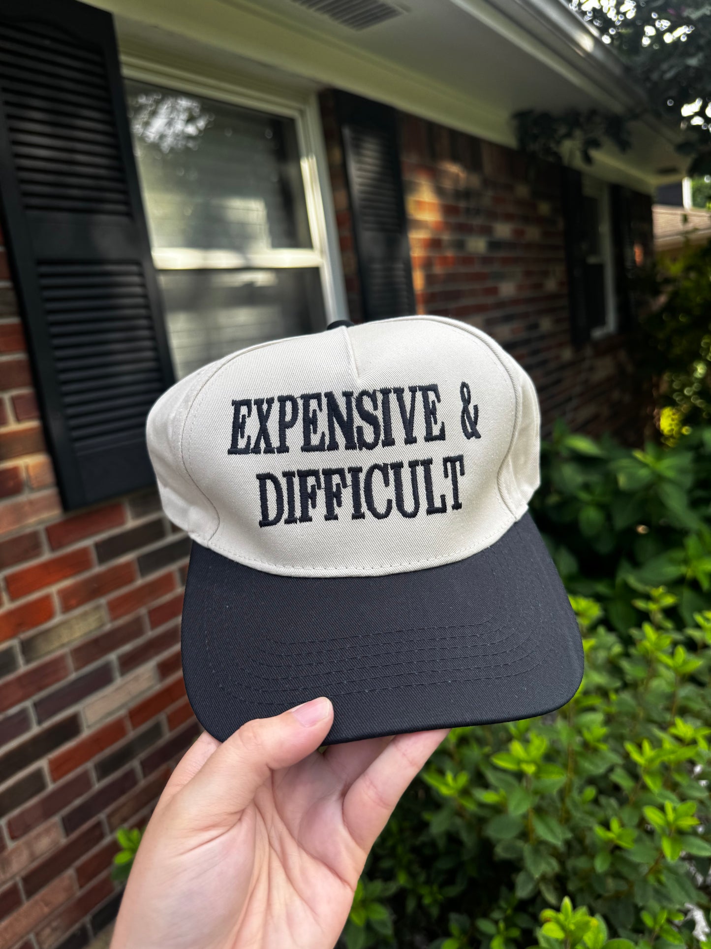 Embroidered hat