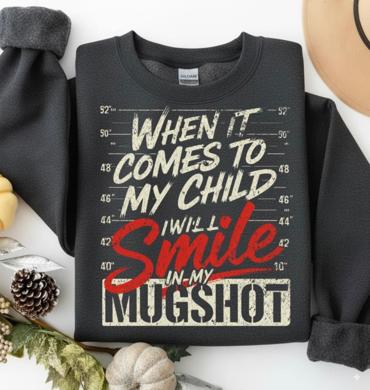 Smile in my mugshot