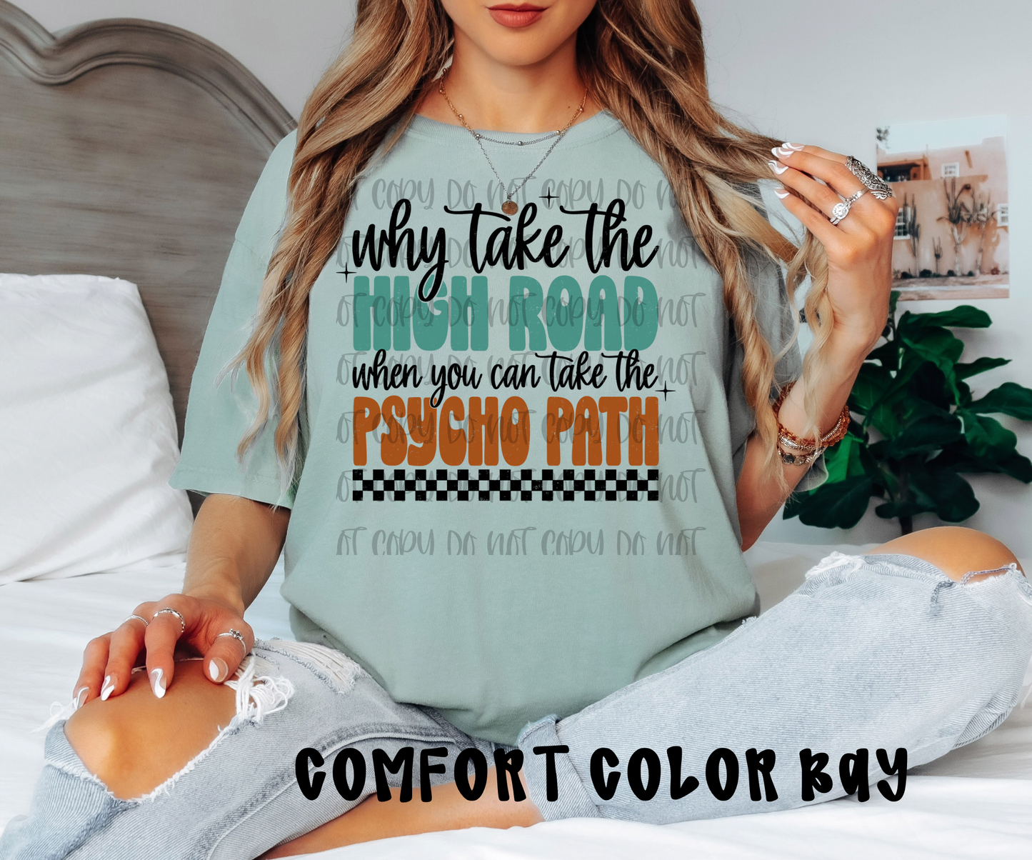 Why take the high road