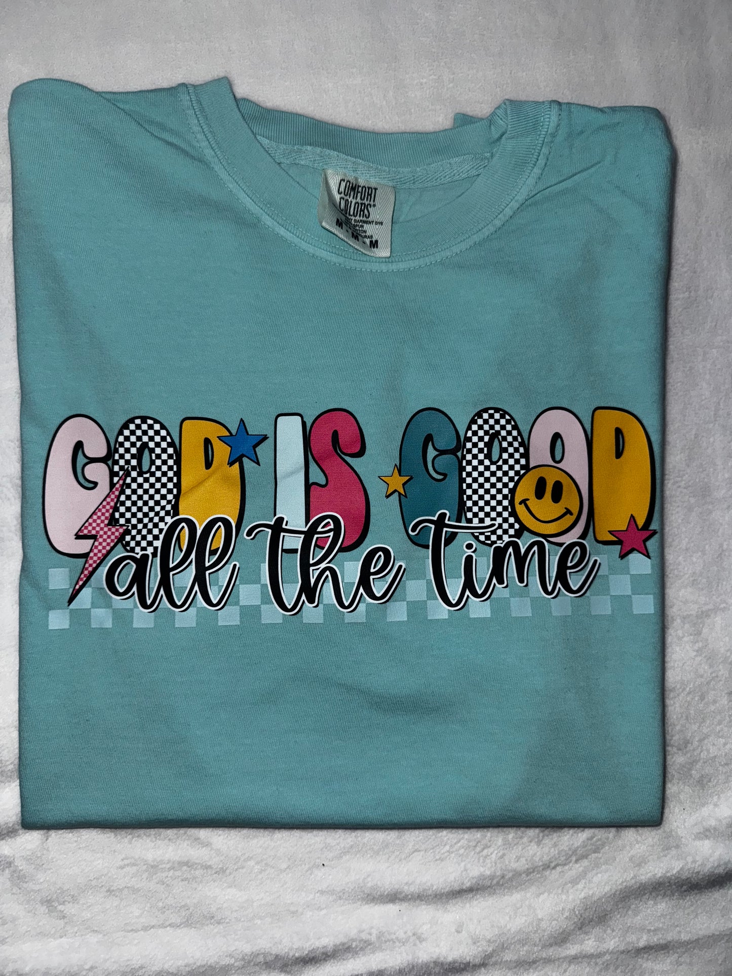 M comfort color tshirt