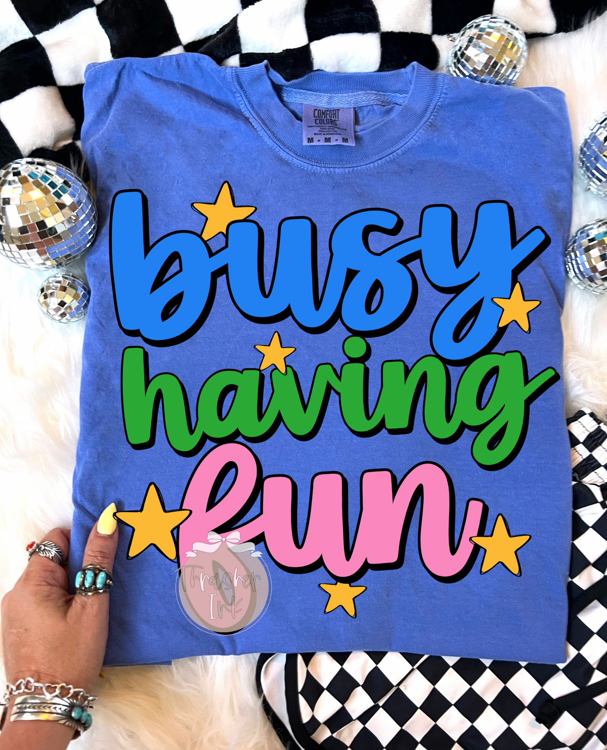Busy having fun (CC mock)