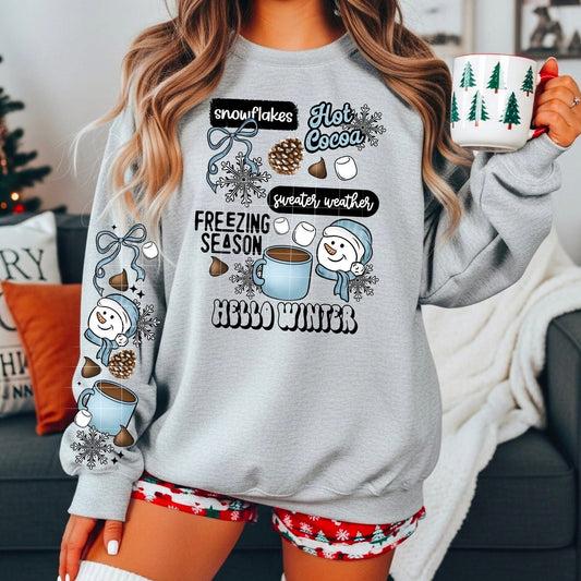 Hello winter (WITH SLEEVE)