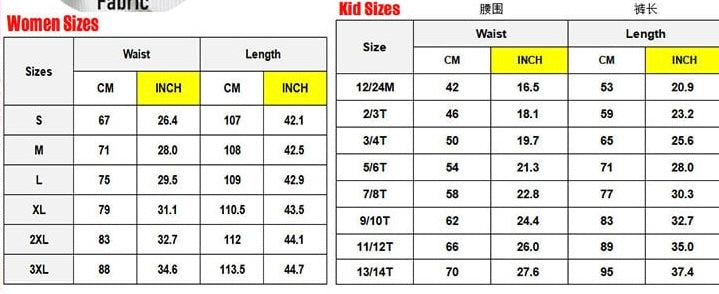 Adult rib knit split pants