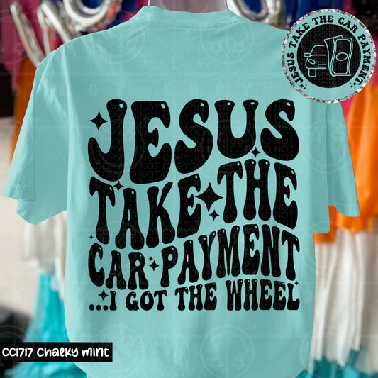 Take the car payment (comfort color mock)