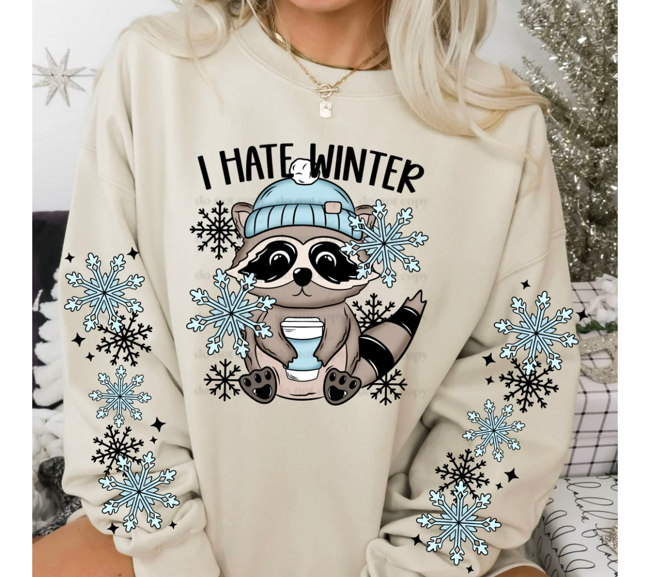 I hate to winter (WITH SLEEVE)