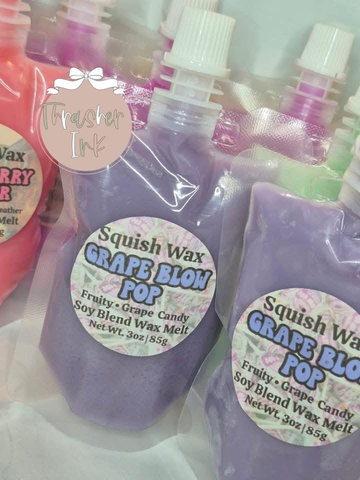 Squish wax melt