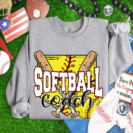 Softball coach