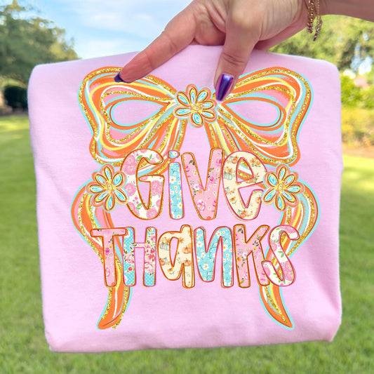 Give thanks