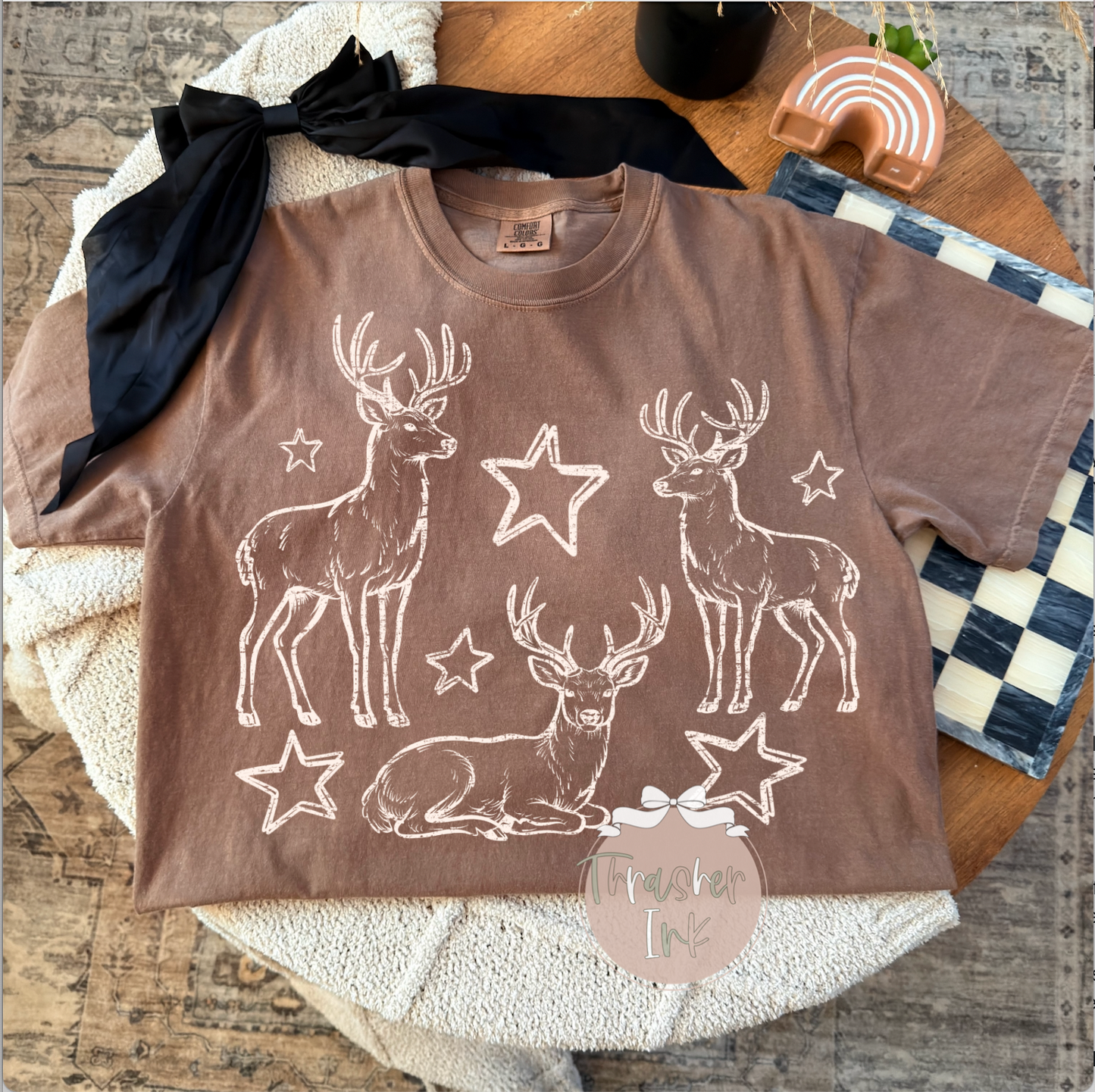 Deer (comfort color mock)