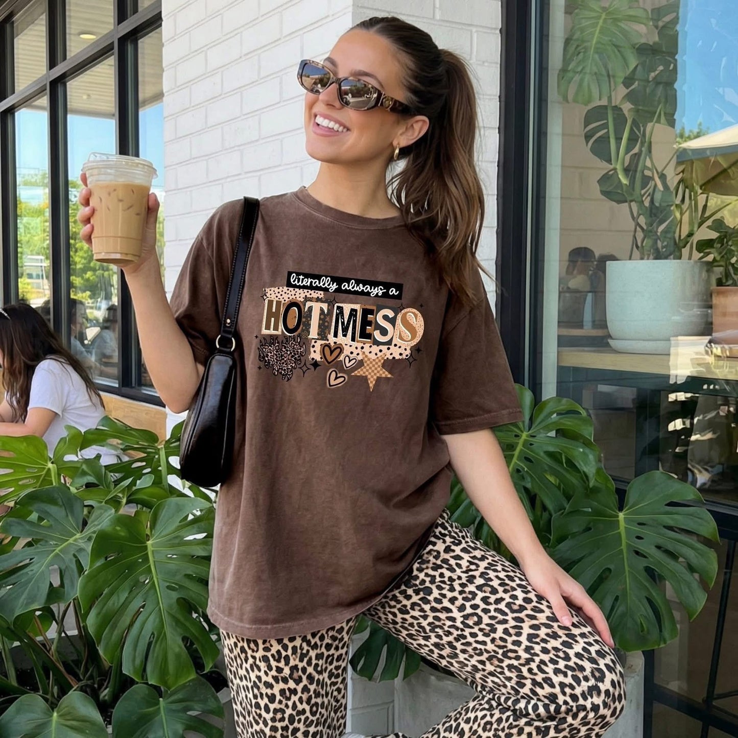 Hot mess (comfort color mock up)