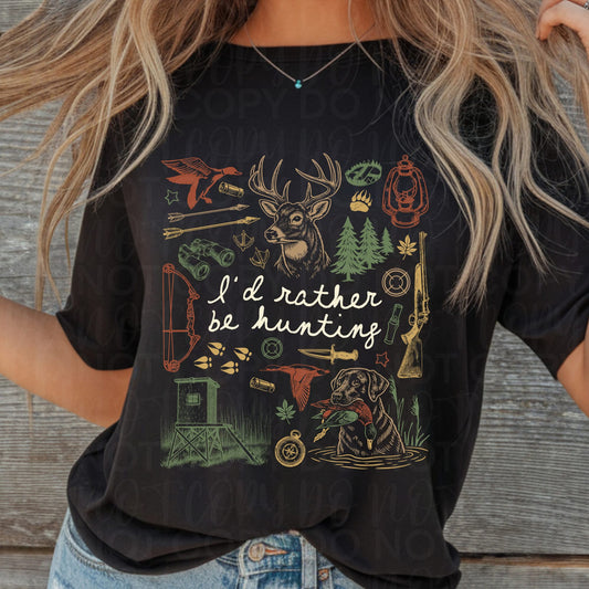 I’d rather be hunting