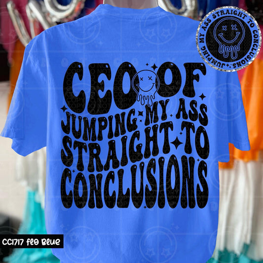 CEO of jumping straight to conclusions