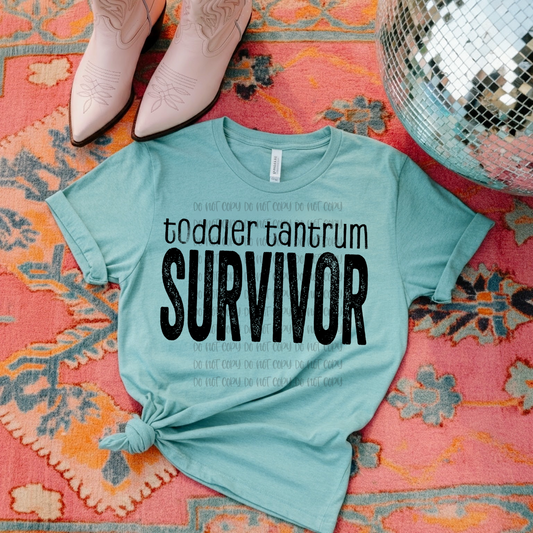 Toddler tantrum survivor