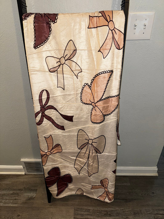 BOW BLANKET 60x80