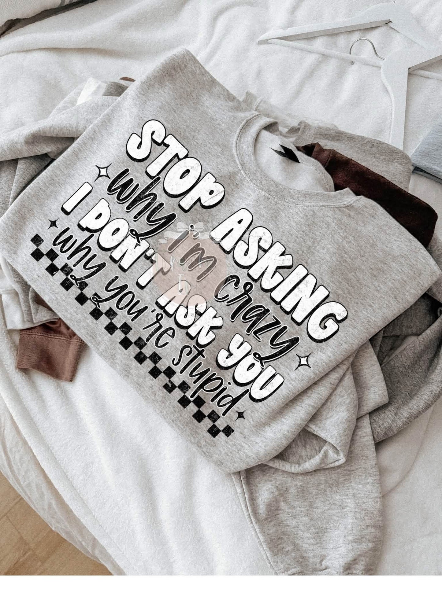 Stop asking why I’m crying