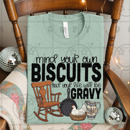 Mind your own biscuits