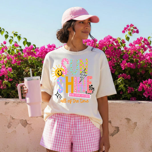 Sunshine (comfort color mock)