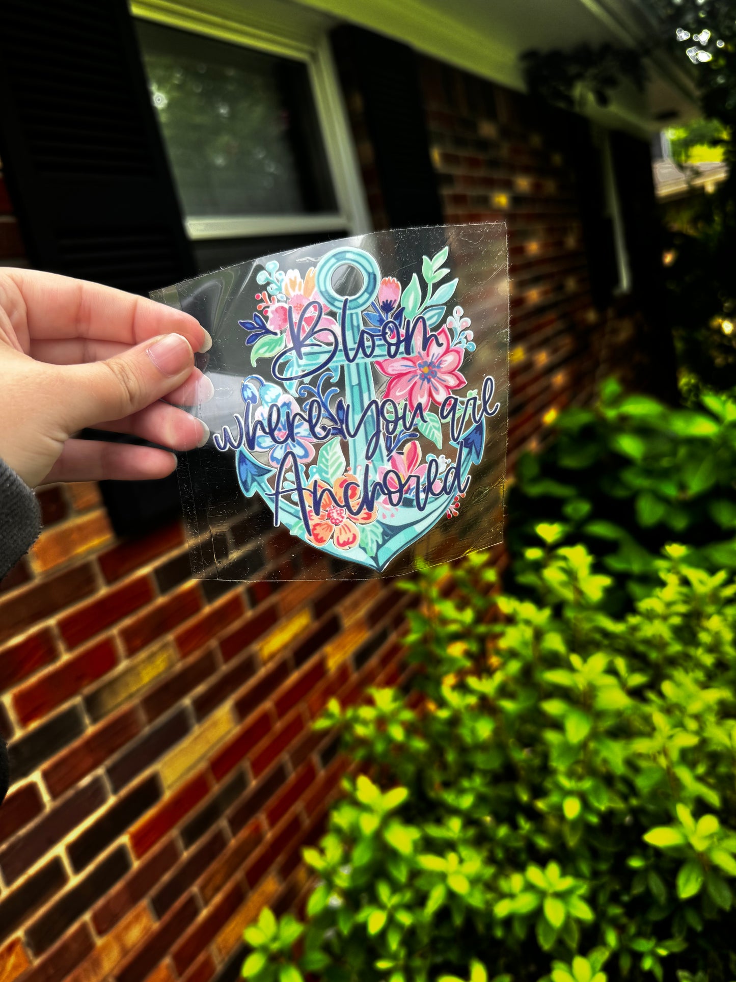 UV DTF decal
