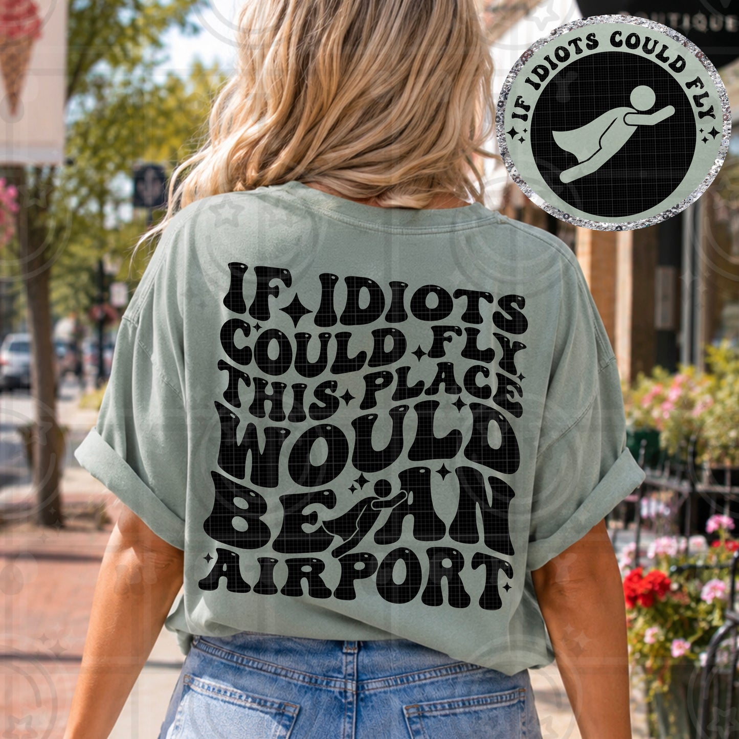 If idiots could fly (CC mock)