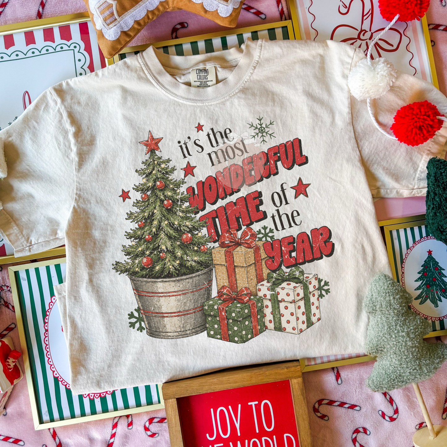 Most wonderful time of the year  (comfort color mock)