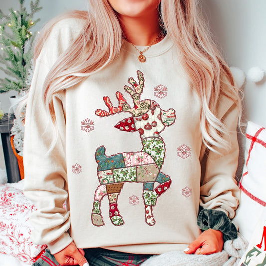 Patchwork reindeer