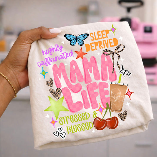 Mama life (comfort color mock)
