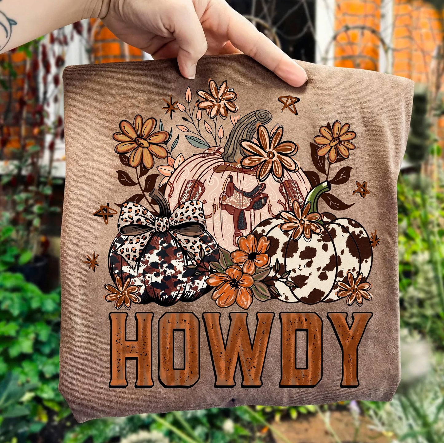 Howdy (comfort color expresso)