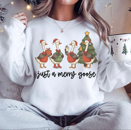 Just a merry goose