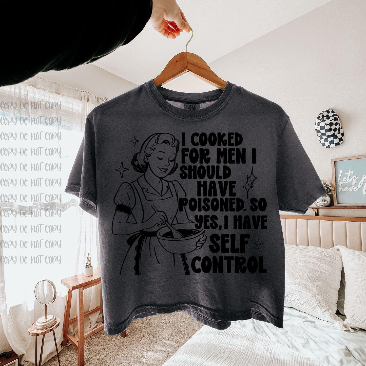 I cooked for men