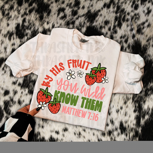 By his fruit you will know them