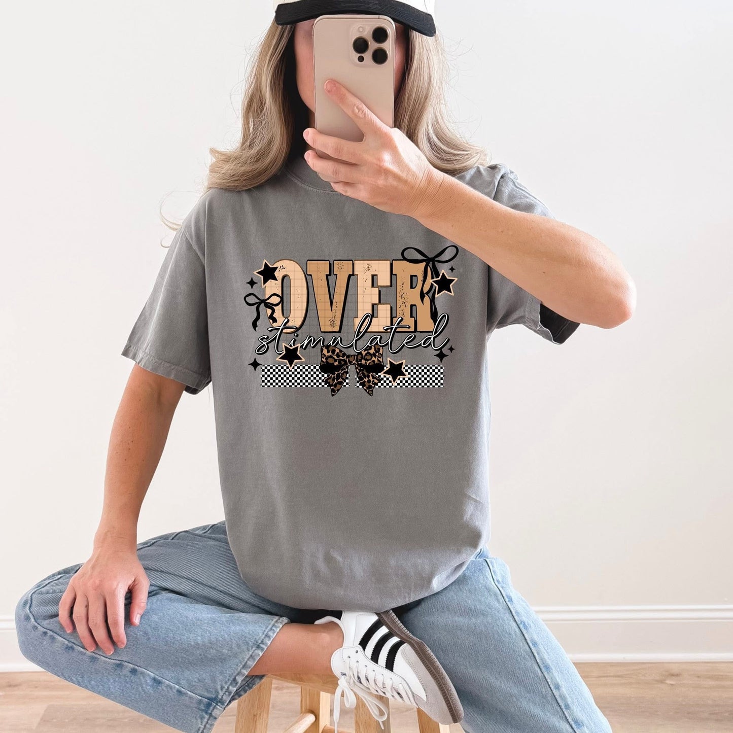 Over stimulated (comfort color mock)