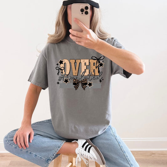 Over stimulated (comfort color mock)