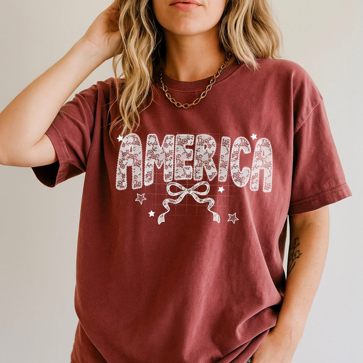 America (comfort color mock up)