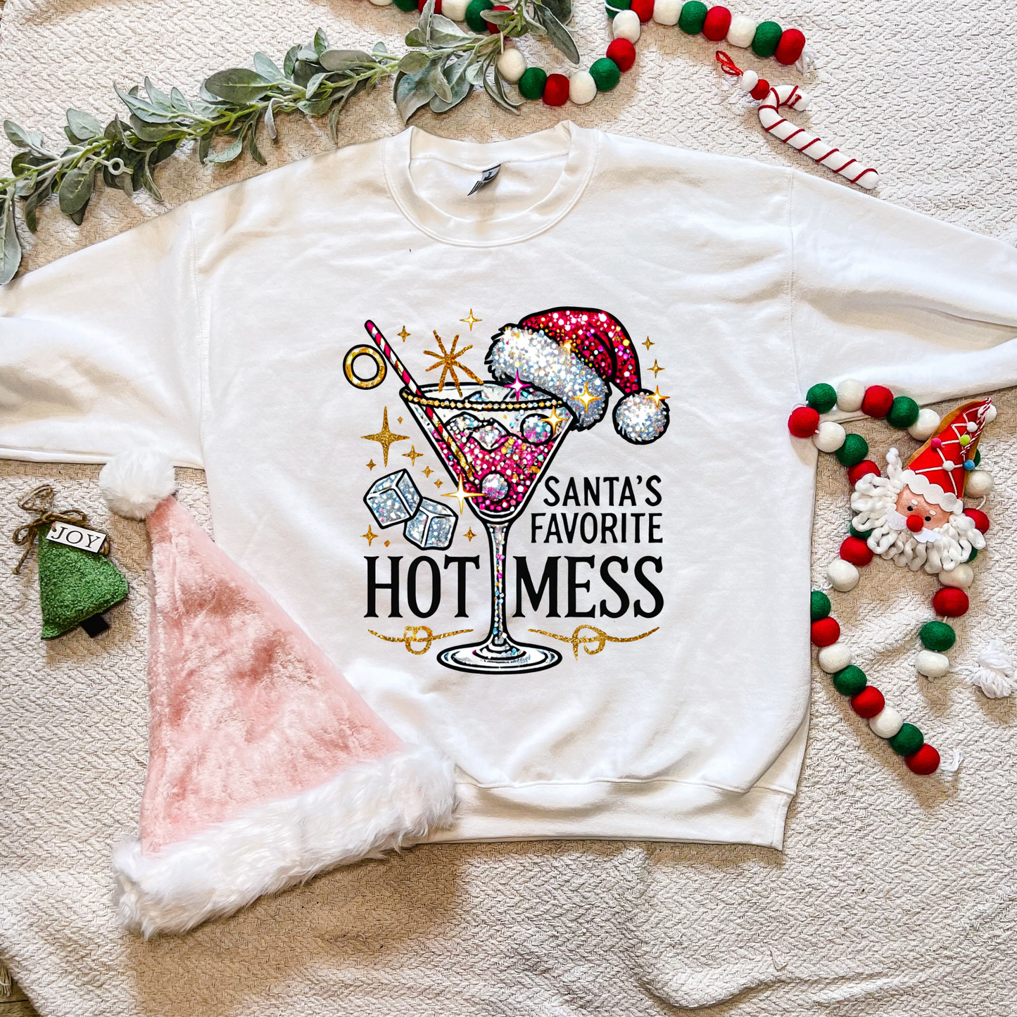 Santa favorite hot mess