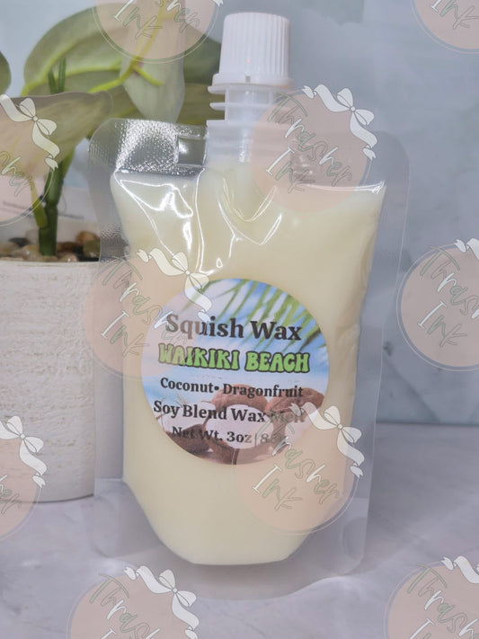 Squish wax melt