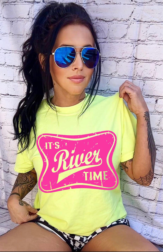 It’s river time