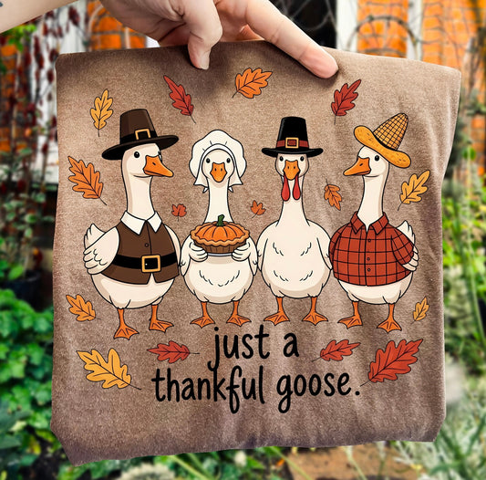 Thankful goose