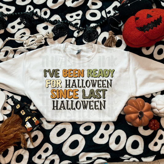 I’ve been ready for Halloween since last Halloween