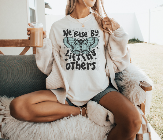 We rise by lifting others