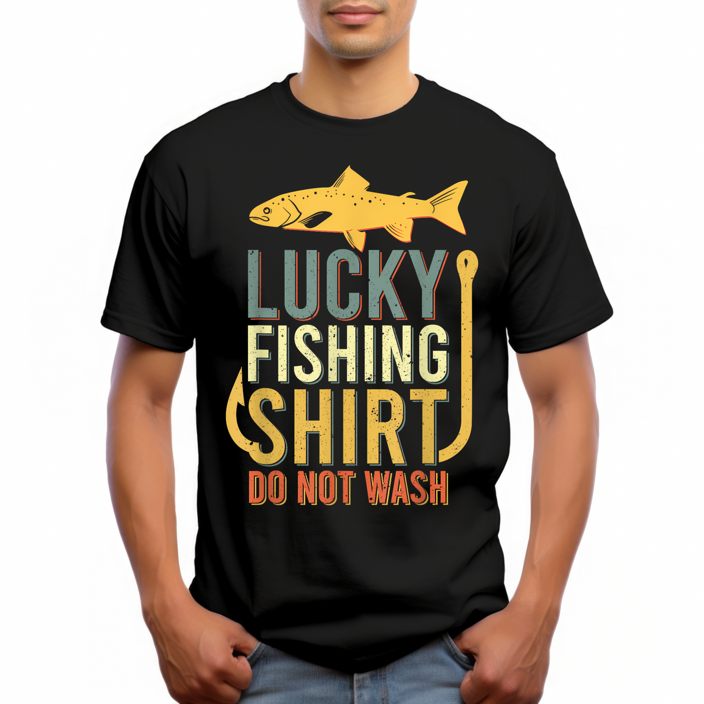 Lucky fishing shirt