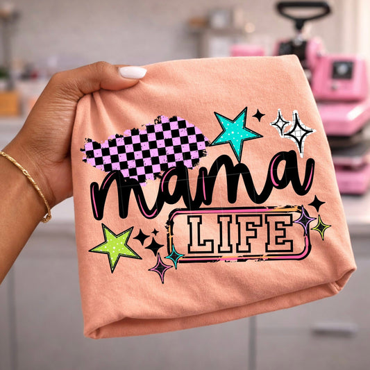 Mama life (comfort color mock)